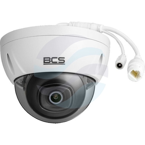 BCS LINE BCS-L-DIP14FSR3-Ai1 Kamera IP 4Mpix kopułowa 2.8mm, IR 30m, WDR 120dB, mSD do 256GB, IK10, mikrofon, biała 1