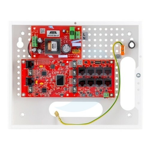 ATTE POWER IP-8-20-E Zestaw do 8 kamer IP switch PoE 8P+2G 1