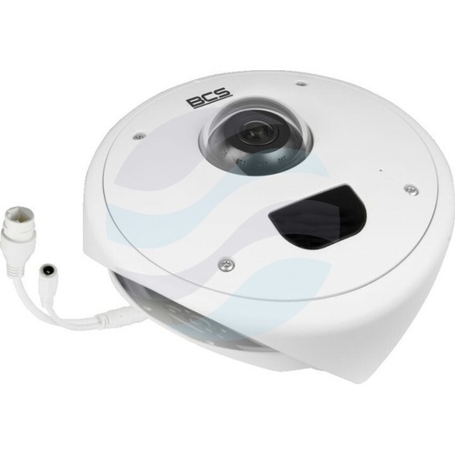 BCS LINE BCS-L-DCIP54FSR1-Ai2 Kamera IP 4Mpix kopułowa 2.5mm, IR 10m, WDR 140dB, mSD do 256GB, mikrofon, biała 1