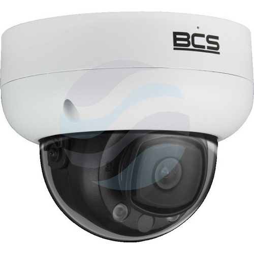 BCS LINE BCS-L-DIP25FSR4-Ai2 Kamera IP 5Mpix kopułowa 2.8mm, IR 50m, WDR 120dB, mSD do 512GB, IK10, mikrofon, biała 1