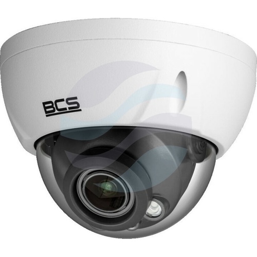 BCS LINE BCS-L-DIP45VSR4-Ai1 Kamera IP 5Mpix kopułowa 2.7-13.5mm, zoom x5, IR 40m, WDR 120dB, mSD do 256GB, IK10, biała 1