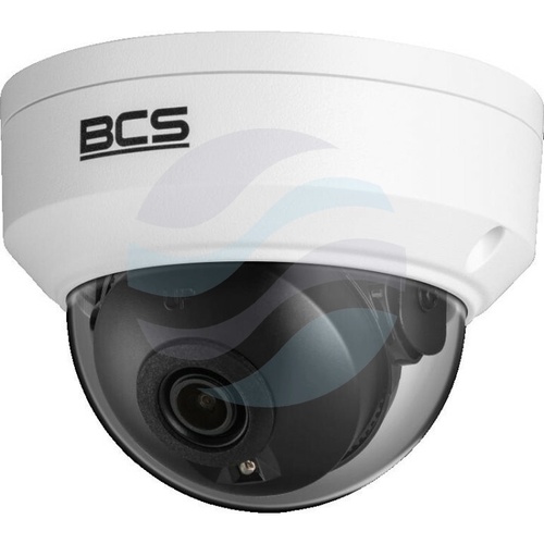 BCS POINT BCS-P-DIP14FWR3 Kamera IP 4Mpix kopułowa, 2.8mm, IR 30m, WDR 120dB, mSD do 512GB, IK10, mikrofon, biała 1