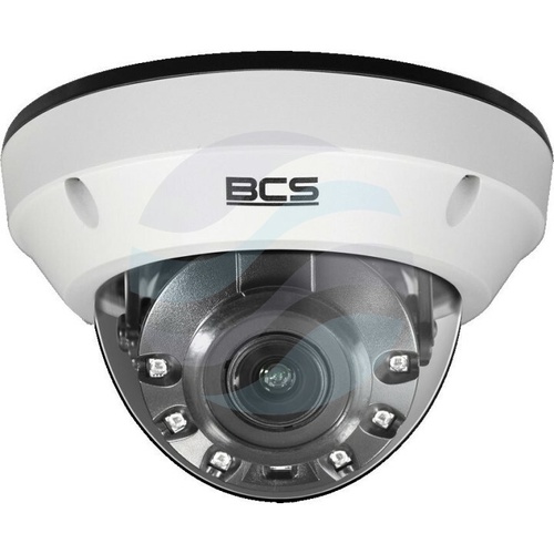 BCS ULTRA BCS-U-DIP65VSR4 Kamera IP 5Mpix kopułowa, 3-13.5mm, zoom 4.5x, IR 40m, WDR 120dB, mSD do 512GB, IK10, biała 1
