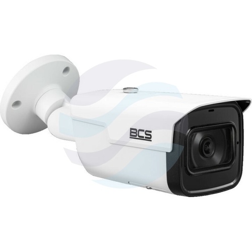 BCS LINE BCS-L-TIP35FSR8-Ai2 Kamera IP 5Mpx bullet 2.8mm, IR 80m, WDR 120dB, mSD do 512GB, IK10, mikrofon, AI, biała 1
