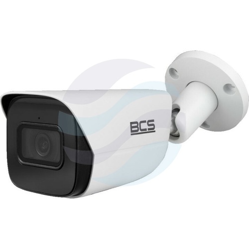BCS LINE BCS-L-TIP25FSR5-Ai2 Kamera IP 5Mpx bullet 2.8mm, IR 50m, WDR 120dB, mSD do 512GB, mikrofon, AI, biała 1