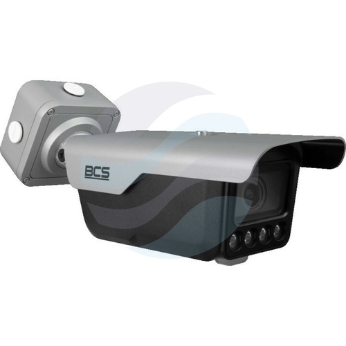 BCS LINE BCS-L-TIP74VSR6-ITC-Ai3 Kamera IP 4Mpix bullet, 8-32mm, zoom 4x, IR 60m, WDR 140dB, mSD do 256GB, mikrofon, głośnik, IK10, czarna 1