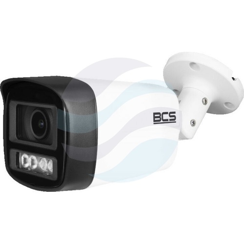 BCS LINE BCS-L-TIP14FCL5-Ai1 Kamera IP 4Mpix bullet 2.8mm, światło białe LED 50m, WDR 120dB, mSD do 256GB, mikrofon, biała 1