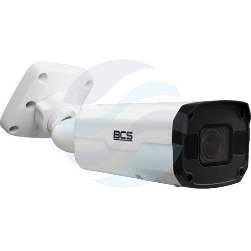 BCS POINT BCS-P-TIP55VSR5-Ai2 Kamera IP 5Mpix bullet, 2.7-13.5mm, zoom 4x, IR 50m, WDR 120dB, mSD do 256GB, IK10, biała 1