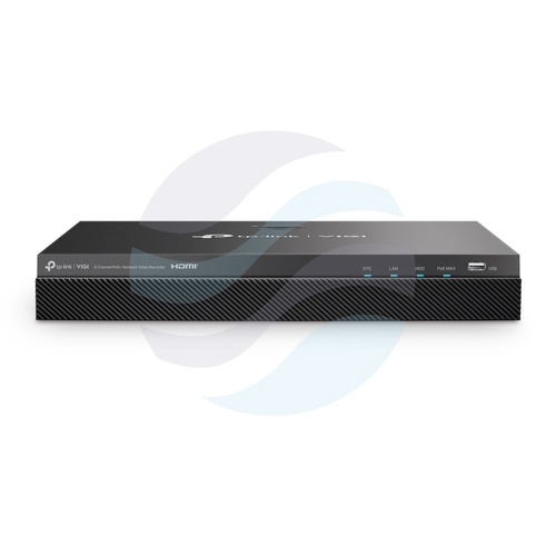 TP-Link VIGI NVR2008H-8MP Rejestrator 8-kanałowy IP z PoE+ max. 8Mpx, 80/60 Mb/s, 1x HDMI (4K), 1x VGA, 2x SATA max. 32TB... 1