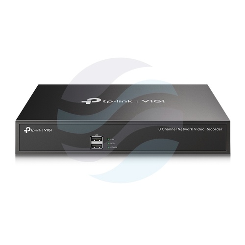 TP-Link VIGI NVR1008 Rejestrator 8-kanałowy IP max. 5Mpx, 80/60 Mb/s, 1x SATA max. 10TB, H.265+ 1