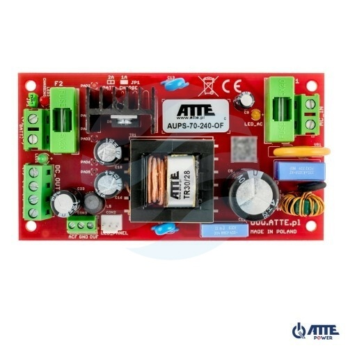 ATTE POWER AUPS-70-240-OF Zasilacz buforowy SMPS 24V 3A 72W 1