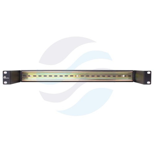 GETFORT Szyna montażowa DIN 19" 1U, czarna 1