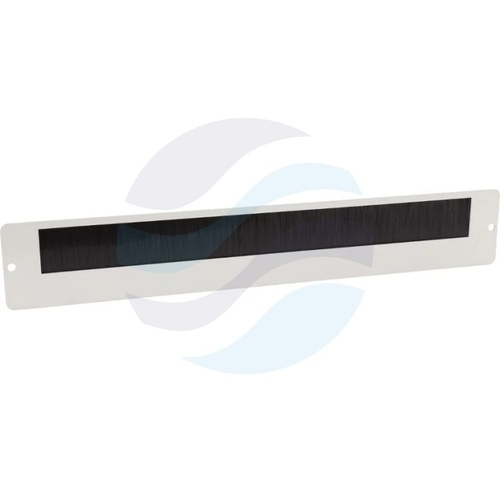 GETFORT Przepust szczotkowy do szaf wiszących 19", dł. 340mm, szary 1