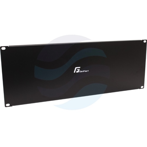 GETFORT Panel maskujący/zaślepiający Rack 19" 4U, czarny 1