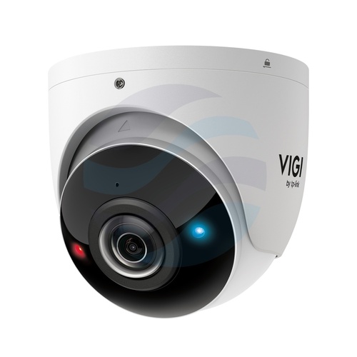 TP-Link InSight S485PI (1.65mm) Kamera IP panoramiczna 8Mpx, kopułowa 1.65mm, 12V DC, PoE 802.3at, IR LED 20m, WDR 120dB, mikrofon, głośnik, mSD 512GB, IK10, IP67, biała 1