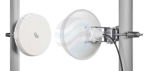 Mikrotik nRAYG-60adpair Radiolinia Wireless Wire nRAY 60GHz, 1x 10/100/1000Mbps, 802.11ad, 2x 1GHz, 256MB, DC 12-57V / PoE... 1