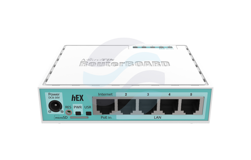 Mikrotik RB750Gr3 hEX Router wewnętrzny 5x 10/100/1000Mb/s, 2x 880MHz, 256MB, USB, L4 1