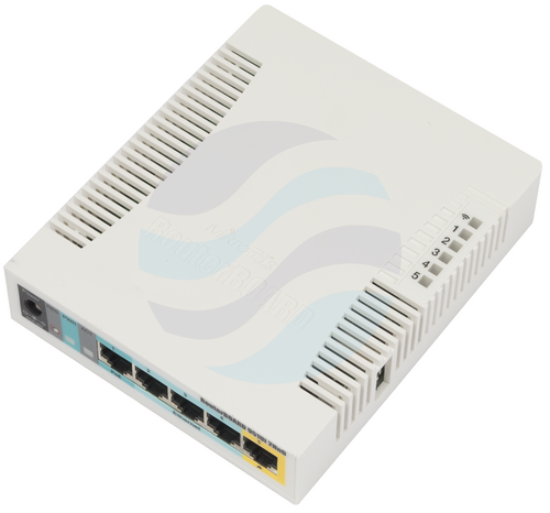 Mikrotik RouterBoard RB951Ui-2HnD 5x LAN 600MHz 128MB WiFi POE L4 1