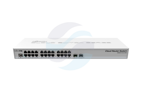 Mikrotik CRS326-24G-2S+RM Router / Switch gigabitowy 24x 10/100/100Mbps, 2x SFP+, 800MHz, 512MB, Rack, L5 1