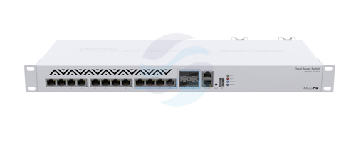 Mikrotik CRS312-4C+8XG-RM Switch gigabitowy 8x 10G RJ45, 4x 10G Combo (RJ45/SFP+), non-blocking 120Gbps, port konsoli, port... 1