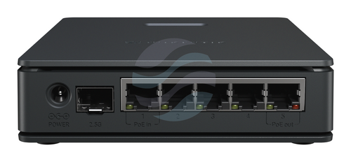 Mikrotik hAP ax S Router / Punkt dostępowy Wi-Fi 6 AX3000, 5x 10/100/1000Mbps, 1x SFP 2.5G, 2x 950MHz, RAM 512MB, PoE in/out, L4 1