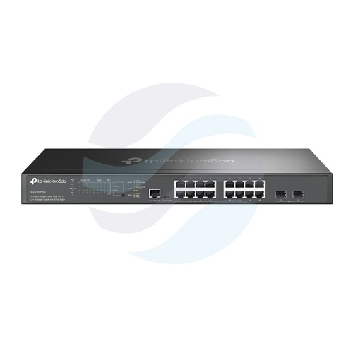 TP-Link SG3218XP-M2 Switch gigabitowy zarządzalny Omada PoE+ 8x10/100/1000/2500Mbps PoE+, 8x 10/100/1000/2500Mbps, 2x 10G... 1