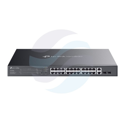 TP-Link ES228GMP Switch gigabitowy zarządzalny Omada PoE+ 24x 10/100/1000Mb/s PoE+ 802.3at/af, 2x 10/100/1000Mb/s, 2x SFP... 1