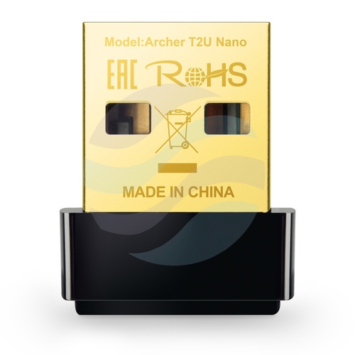 TP-Link Archer T2U Nano Karta sieciowa USB Nano Wi-Fi AC600, 2.4/5GHz, 200/433Mbps, USB, czarna 1