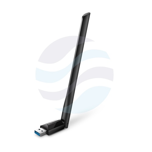 TP-Link Archer T3U Plus Karta sieciowa USB, Wi-Fi AC1300, 2.4/5GHz 400/867Mbps, USB 3.0 + Antena, czarna 1