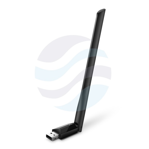 TP-Link Archer T2U Plus Karta sieciowa USB Wi-Fi AC600, 2.4/5GHz, 200/433Mbps, antena zew. 5dBi, czarna 1