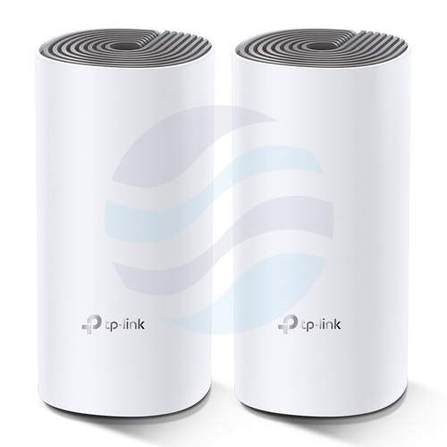 TP-Link Deco E4 Router / Access Point stojący Wi-Fi AC1200, Mesh, 300/867Mbps, 2.4/5GHz, 2x 10/100Mbps, biały (2-pack) 1
