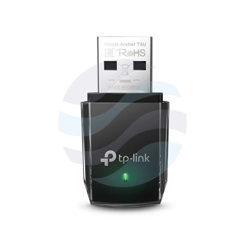 TP-Link Archer T3U Karta sieciowa USB Wi-Fi AC1300, MU-MIMO, 400/867Mb/s, 2,4GHz/5GHz, USB 3.0, czarna 1