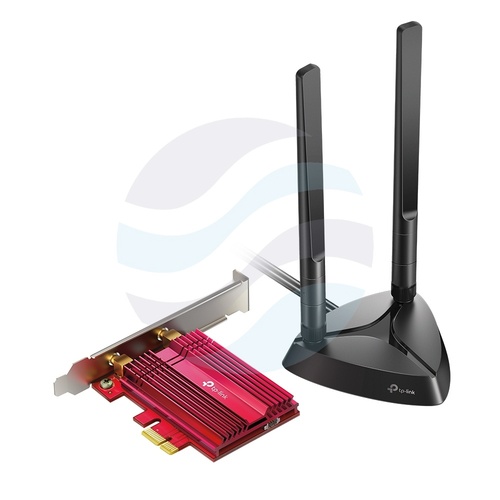 TP-Link Archer TX3000E Karta sieciowa PCI Express Wi-Fi 6 AX3000, Bluetooth 5.0, 574/2402Mb/s, 2,4GHz/5GHz, czarna 1