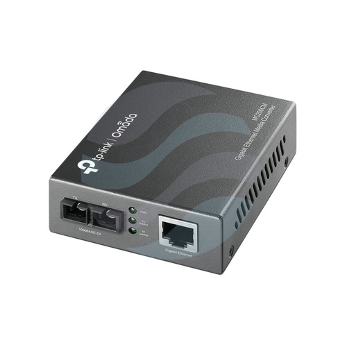 TP-Link MC200CM Media konwerter LAN x10/100/1000Mbps, SC/UPC x1000Mbps, 850nm, zasięg 550mb 1