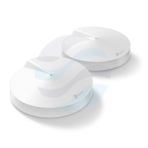 TP-Link Deco M9 Plus Router / Access Point stojący Wi‑Fi AC2200, Mesh Tri‑Band, 400/867/867Mb/s, 2,4GHz/5GHz/5GHz, 2x Gigabit, biały (2‑pack) 1