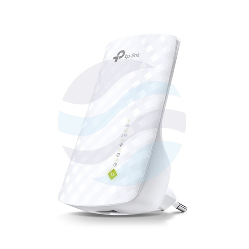 TP-Link RE200 Wzmacniacz sygnału Wi‑Fi AC750, 300/433Mb/s, 2.4/5GHz, 1x 10/100Mb/s RJ45, tryb Repeater/AP, OneMesh, biały 1