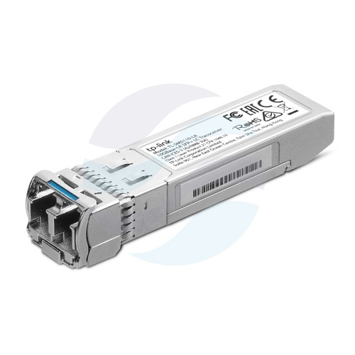 TP-Link TL-SM5110-LR Moduł SFP+ LC 10GBase-LR, SM 9/125µm, 10Gb/s, 1310nm, do 10km, DDM 1