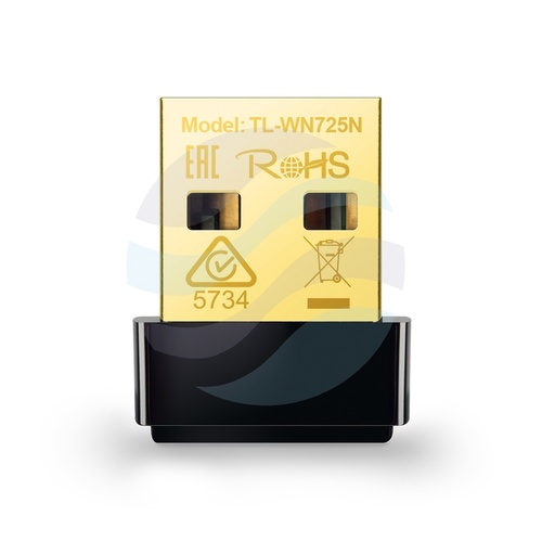 TP-Link TL-WN725N Adapter USB Nano Wi-Fi N150, 150Mb/s, 2.4GHz, miniaturowy, czarny 1