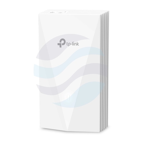 TP-Link EAP655-Wall Access Point ścienny Wi-Fi 6 AX3000, 574/2402 Mb/s, 2,4/5 GHz, 4× 100/1000 Mb/s, 1× uplink, 3× downlink... 1