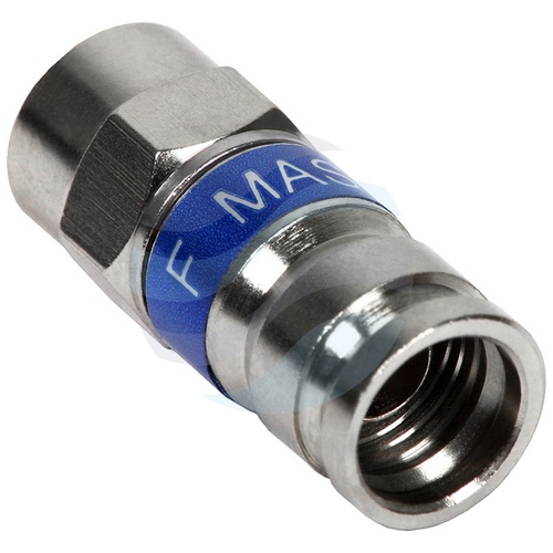MASTER Wtyk kompresyjny F/zaciskany RG6 (max. 6.8mm) 1