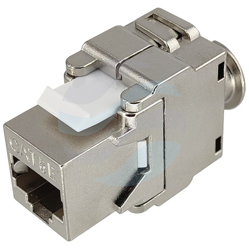 Moduł keystone RJ45 FTP / STP kat.5e beznarzędziowy, metalowy 1