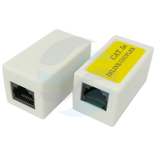Łącznik modularny 8p/8c 2xRJ45 kat.5e UTP 1