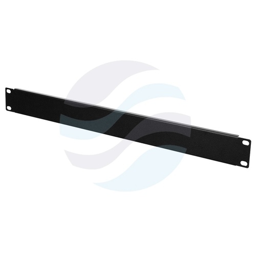 Panel maskujący / zaślepiający Rack 19" 1U, czarny 1