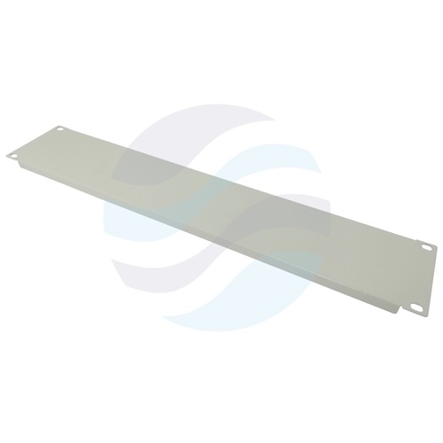 Panel maskujący / zaślepiający Rack 19" 2U, szary 1