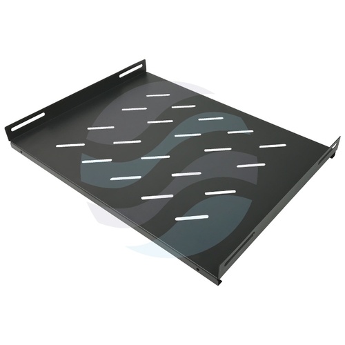 Półka stała 19" 1U do szaf stojących 600mm, montaż czteropunktowy boczny, głębokość 350mm, szer. użytkowa 469mm... 1