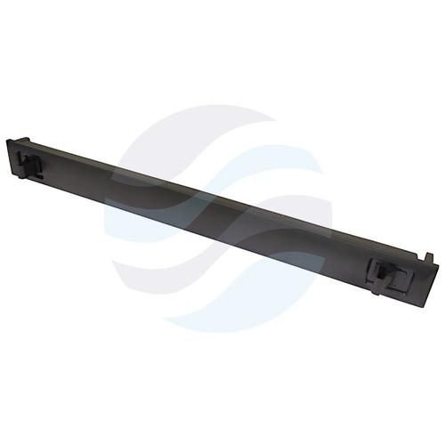 Panel maskujący / zaślepka Rack 19" 1U, samomocująca bez narzędzi, plastik, wym. 485x45x25mm, czarny 1