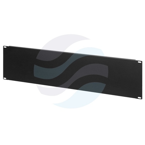 STALFLEX S-RP19-3U-B Panel maskujący / zaślepiający Rack 19" 3U, czarny 1
