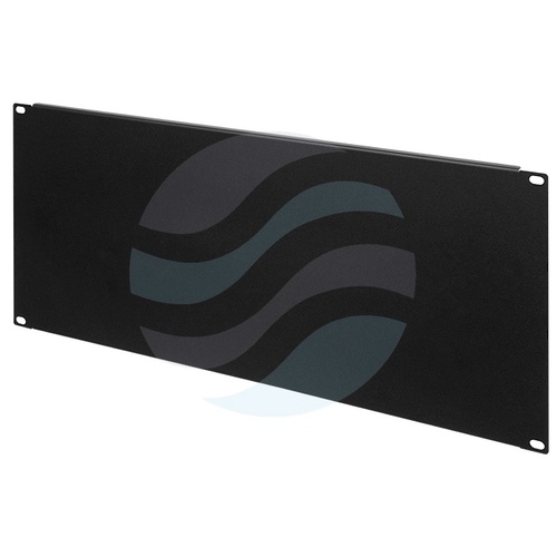 Panel maskujący Rack 19" 5U, stal, czarny 1