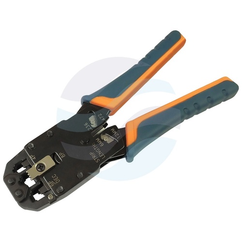 Zaciskarka wtyków modularna 8p8c (RJ-45), 6p6c (RJ-12), 6p4c (RJ-11), 6p2c, 4p4c (RJ-9) 1