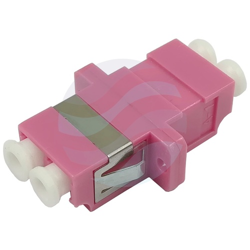 Adapter światłowodowy LC/PC MM Duplex OM4 1